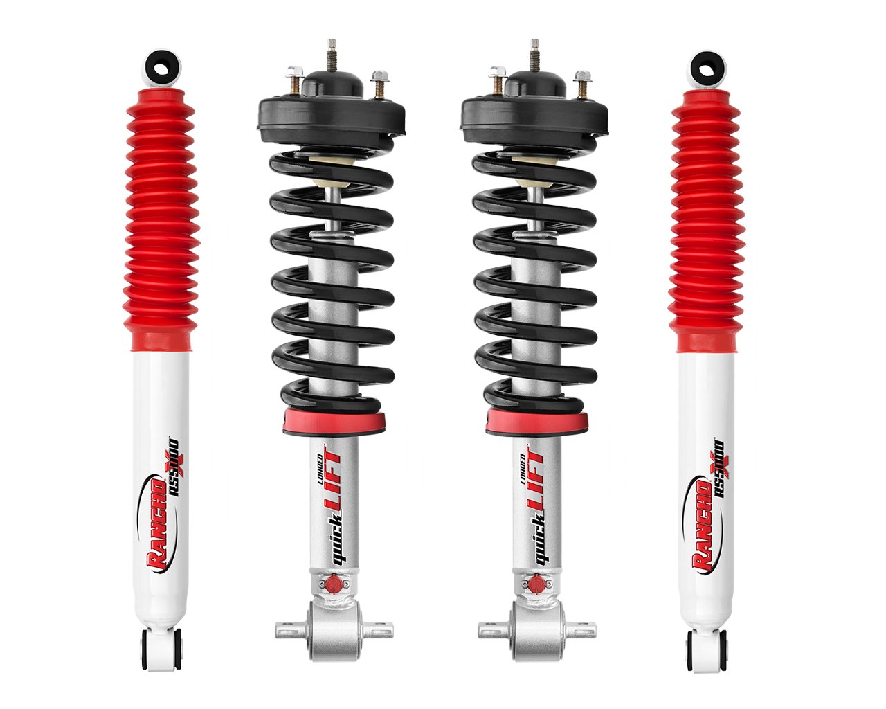 Amazon.com: Rancho Performance Suspension RS999901(2)+RS55262(2